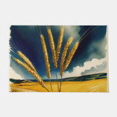 Herbst Ernte Prairie Gold Door Mat Fußmatte (Vorderseite)