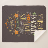 Herbst & Ernte Sherpadecke (Vorderseite (Horizontal))