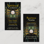 Herbst Ernte Spirituelle Beratung Holistic Visitenkarte (Vorne/Hinten)