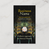 Herbst Ernte Spirituelle Beratung Holistic Visitenkarte (Rückseite)