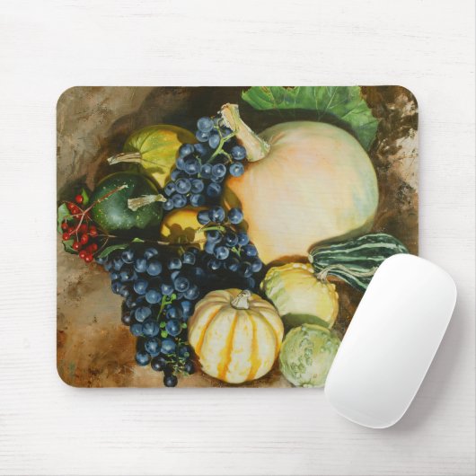 Herbst Ernte Stillleben mit Pumpkins, Gourmet Mousepad (Mit Mouse)