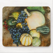 Herbst Ernte Stillleben mit Pumpkins, Gourmet Mousepad (Vorne)