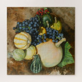 Herbst Ernte Stillleben mit Pumpkins, Gourmet Puzzle (Horizontal)