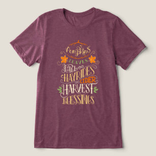 Herbst & Ernte Tri-Blend Shirt