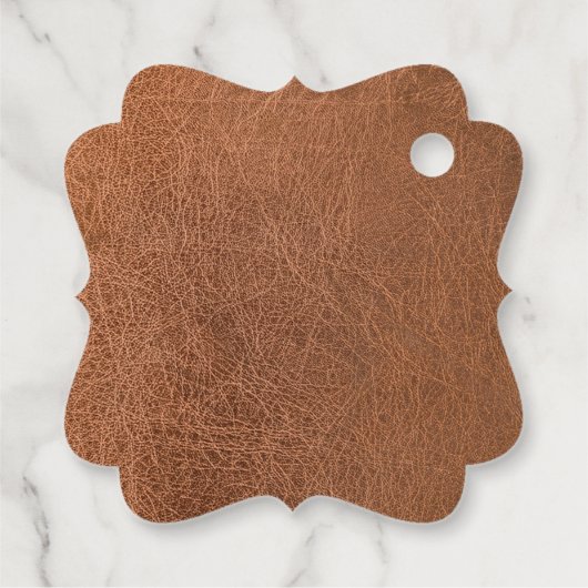 Herbst Erntedank Botanicale Extravaganter Platz Geschenkanhänger (Rückseite)