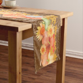 Herbst Erntedank Brawn Table Runner Kurzer Tischläufer (Beispiel)