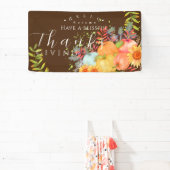 Herbst Erntedank Brown Banner (InSitu)