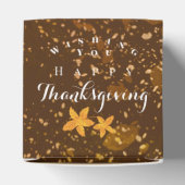 Herbst Erntedank Brown Geschenkschachtel (Oben)