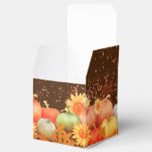 Herbst Erntedank Brown Geschenkschachtel (Geöffnet)