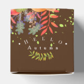 Herbst Erntedank Brown Geschenkschachtel (Oben)