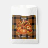 Herbst Erntedank Cornucopia Geschenktütchen (Vorderseite)