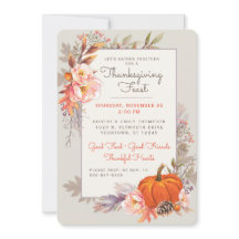 Herbst | Erntedank Ernte Botanische Einladung