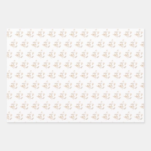 Herbst Erntedank Fuchs Wrapping Paper Sheets Geschenkpapier Set (Vorderseite)