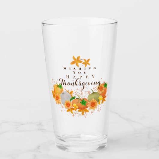 Herbst-Erntedank Glas (Vorderseite)