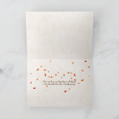 Herbst-Erntedank Karte (Innenseite)