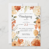 Herbst Erntedank Party Einladung (Vorderseite)