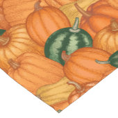 Herbst Erntedank Pumpkins Tischläufer (Ecke)