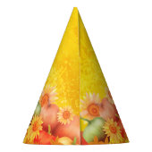 Herbst Erntedank Senf Partyhütchen (Rückseite)