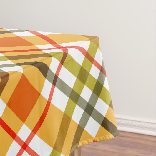 Herbst Erntedank Slant Kariert Tischdecke (Beispiel)