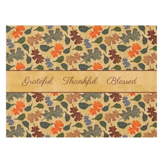 Herbst-Erntedank Tischdecke (Vorderseite (Horizontal))