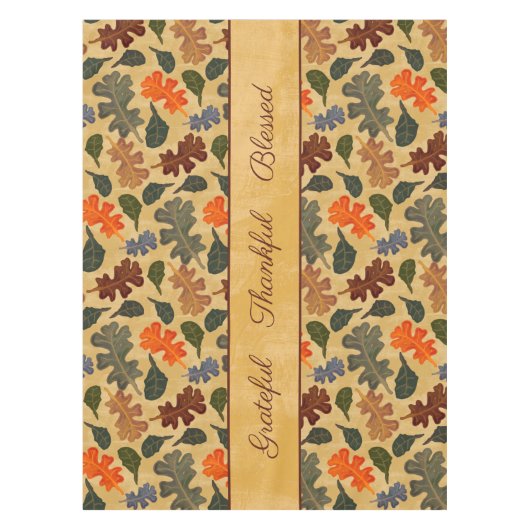 Herbst-Erntedank Tischdecke (Vorderseite)