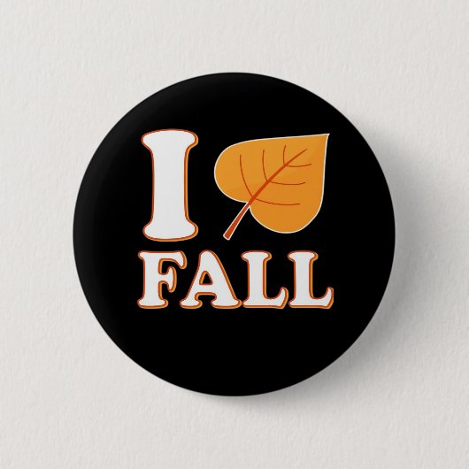 Herbst Es ist Herbst Y's all Creative Lässig Button (Vorderseite)