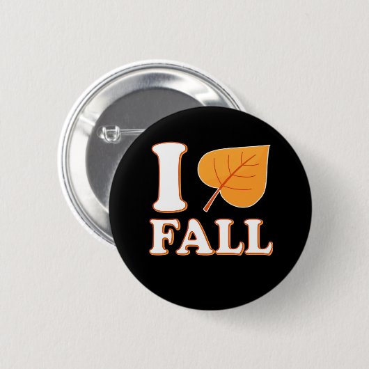 Herbst Es ist Herbst Y's all Creative Lässig Button (Vorne & Hinten)