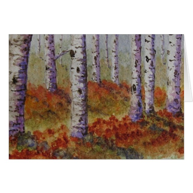 Herbst-Espen (Vorderseite (Horizontal))