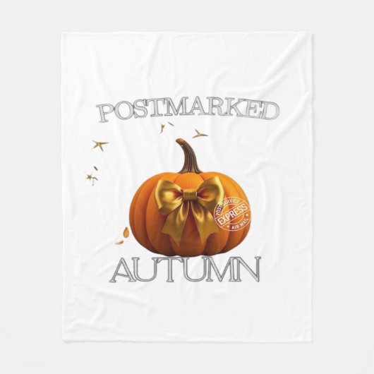 Herbst Essential T-Shirt Fleecedecke (Vorderseite)
