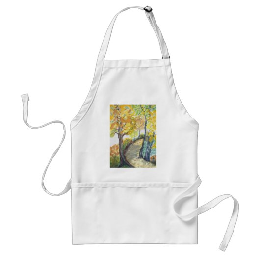 Herbst-Fall-Baum verlässt Kunst-Malerei-Schicksal Schürze (Vorne)