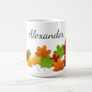 Herbst-Fall-Blatt-Ahorn-Kaffee-Tasse Kaffeetasse