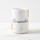 Herbst-Fall-Blatt-Ahorn-Kaffee-Tasse Kaffeetasse (Mittel)