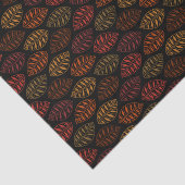 Herbst-Fall-Blatt-Muster Seidenpapier (Ausschnitt)