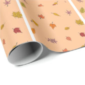 Herbst Fall Geschenkpapier (Rolleneckpunkt)