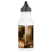 Herbst-Fall-Kürbis-Mond-Nachtschicksal Trinkflasche (Rechts)