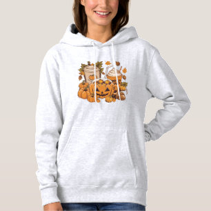 Herbst Familie Halloween Erntedankfest Niedlich He Hoodie