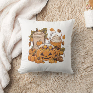 Herbst Familie Halloween Erntedankfest Niedlich He Kissen