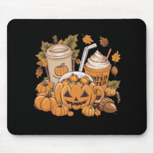 Herbst Familie Halloween Erntedankfest Niedlich He Mousepad