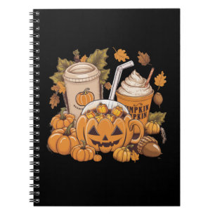 Herbst Familie Halloween Erntedankfest Niedlich He Notizblock