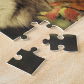 Herbst-Farbe des Wolf-(Canis Lupus) | Puzzle (Seite)