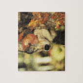 Herbst-Farbe des Wolf-(Canis Lupus) | Puzzle (Vertikal)