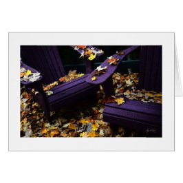 Herbst-Farben auf der Plattform