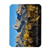 Herbst Farben Grand Teton Nationalpark Wyoming Magnet (Vertikal)