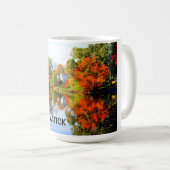 HERBST-FARBEN KAFFEETASSE (VorderseiteRechts)