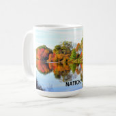 HERBST-FARBEN KAFFEETASSE (Vorderseite Links)