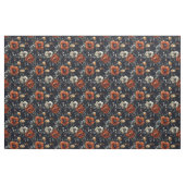Herbst Farbige Peongs auf schwarz Stoff (Fat Quarter (45,7 x 55,9 cm))