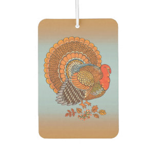 Herbst färbt die Türkei-Blätter-Erntedank Autolufterfrischer