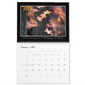 Herbst färbt Kalender 2017 durch Thomas Minutolo (Feb 2027)