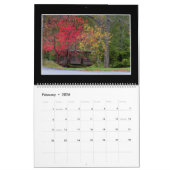 Herbst färbt Monatskalender 2018 Kalender (Feb 2026)