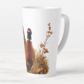 Herbst-Fasan-Ölgemälde Milchtasse (Rechte Ecke)
